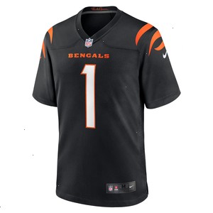 Ja'Marr Chase Cincinnati Bengals Nike 2021 NFL Draft First Round Pick Game Jersey - Black