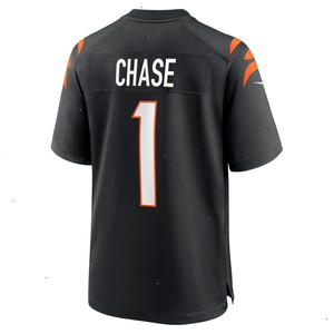 Ja'Marr Chase Cincinnati Bengals Nike 2021 NFL Draft First Round Pick Game Jersey - Black