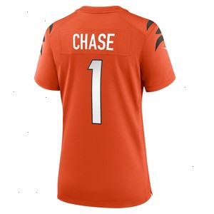 Ja'Marr Chase Cincinnati Bengals Nike Women's Game Jersey - Orange