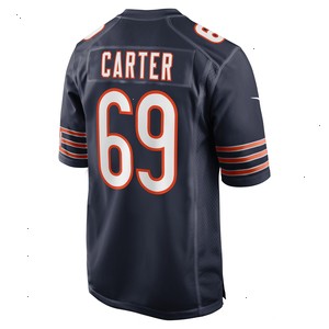 Ja'Tyre Carter Chicago Bears Nike Game Player Jersey - Navy