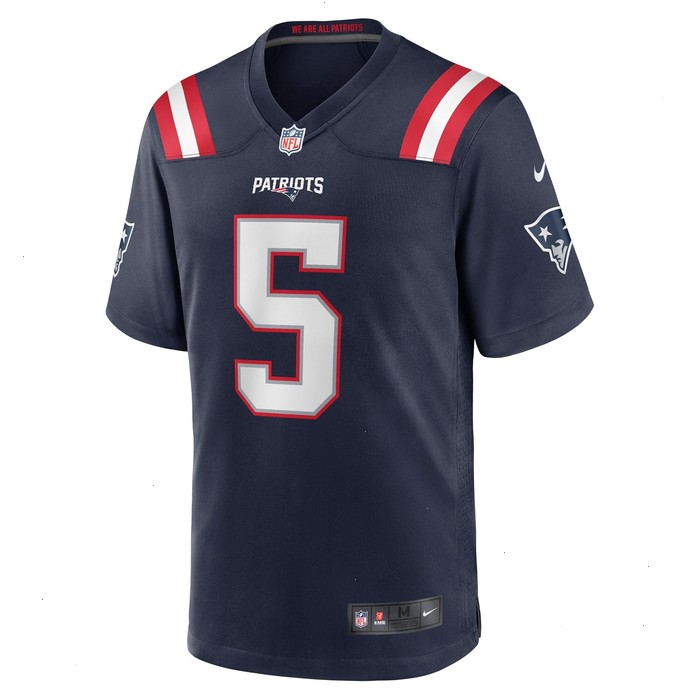 Jabrill Peppers New England Patriots Nike Game Player Jersey - Navy