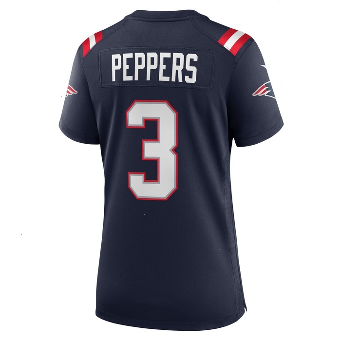 Jabrill Peppers New England Patriots Nike Women's Game Jersey - Navy