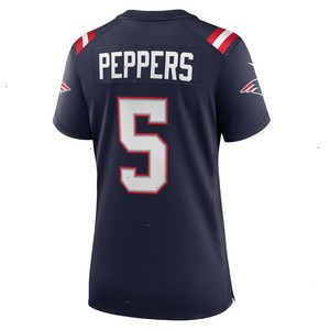 Jabrill Peppers New England Patriots Nike Women's Game Player Jersey - Navy