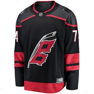 Jaccob Slavin Carolina Hurricanes Fanatics Branded Home Breakaway Player Jersey - Black