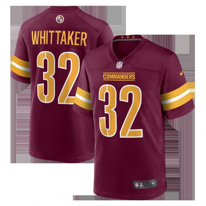 Jace Whittaker Washington Commanders Nike Game Jersey - Burgundy