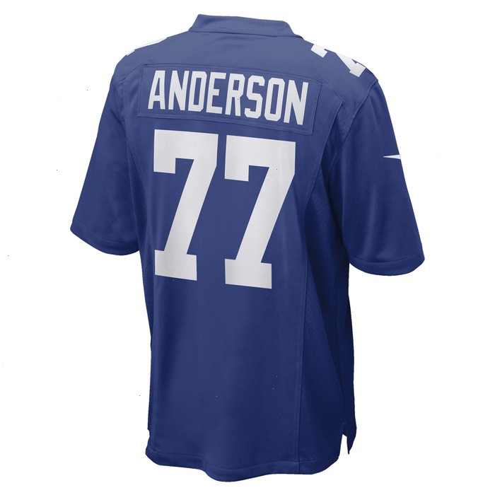 Jack Anderson New York Giants Nike Game Player Jersey - Royal