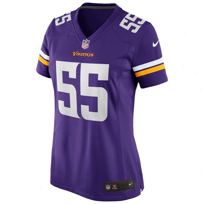 Jack Del Rio Minnesota Vikings Nike Women's Game Retired Player Jersey - Purple