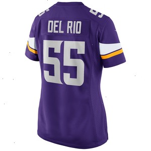 Jack Del Rio Minnesota Vikings Nike Women's Game Retired Player Jersey - Purple