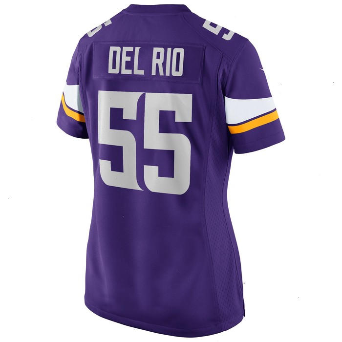 Jack Del Rio Minnesota Vikings Nike Women's Game Retired Player Jersey - Purple