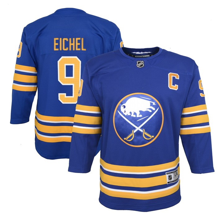 Jack Eichel Buffalo Sabres Youth Home Premier Player Jersey - Royal