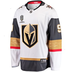 Jack Eichel Vegas Golden Knights Fanatics Branded 2023 Stanley Cup Champions Away Breakaway Player Jersey - White