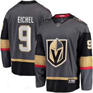 Jack Eichel Vegas Golden Knights Fanatics Branded Alternate Breakaway Player Jersey - Gray