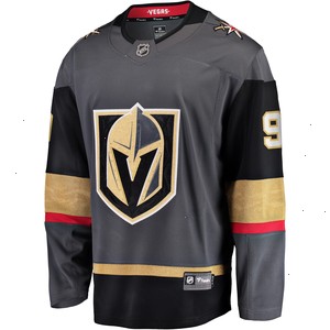 Jack Eichel Vegas Golden Knights Fanatics Branded Alternate Breakaway Player Jersey - Gray