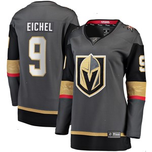 Jack Eichel Vegas Golden Knights Fanatics Branded Women's Alternate Breakaway Player Jersey - Gray