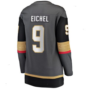 Jack Eichel Vegas Golden Knights Fanatics Branded Women's Alternate Breakaway Player Jersey - Gray