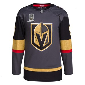 Jack Eichel Vegas Golden Knights adidas 2023 Stanley Cup Champions Authentic Alternate Player Jersey - Gray