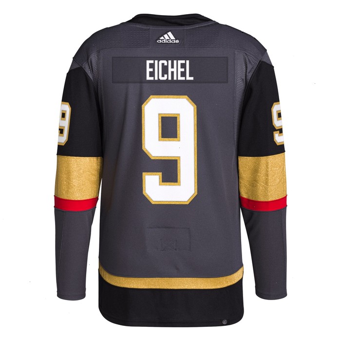 Jack Eichel Vegas Golden Knights adidas 2023 Stanley Cup Champions Authentic Alternate Player Jersey - Gray