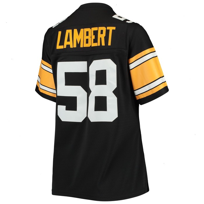 Jack Lambert Pittsburgh Steelers Mitchell & Ness Women's Legacy Replica Player Jersey - Black