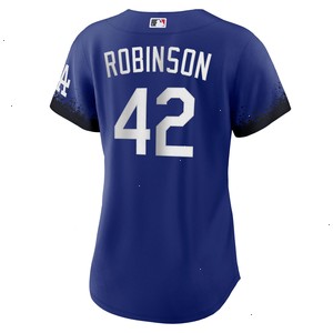 Jackie Robinson Los Angeles Dodgers Nike Women's City Connect Replica Player Jersey - Royal