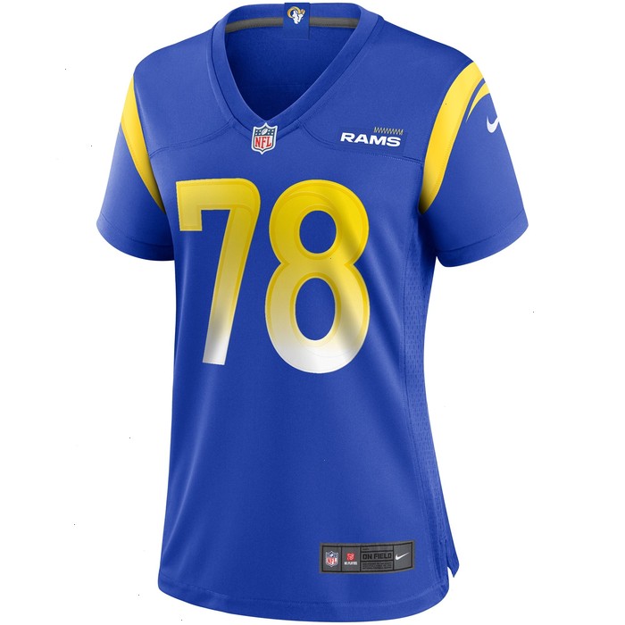 Jackie Slater Los Angeles Rams Nike Women's Game Retired Player Jersey - Royal