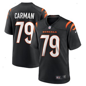 Jackson Carman Cincinnati Bengals Nike Game Jersey - Black