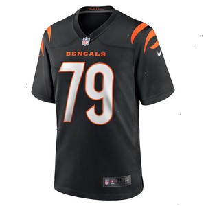 Jackson Carman Cincinnati Bengals Nike Game Jersey - Black