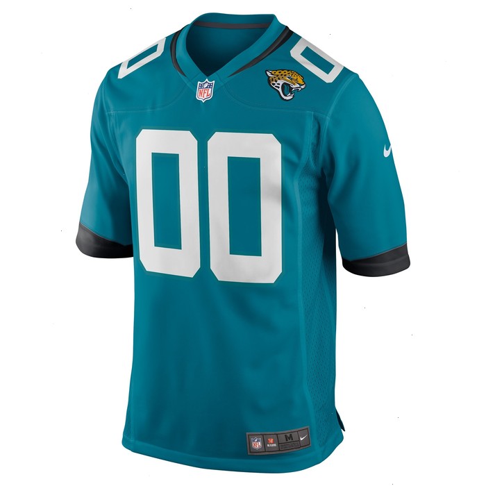 Jacksonville Jaguars Nike Alternate Custom Game Jersey - Teal