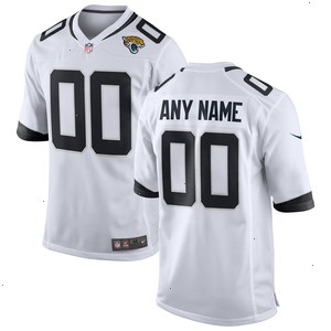 Jacksonville Jaguars Nike Custom Game Jersey - White