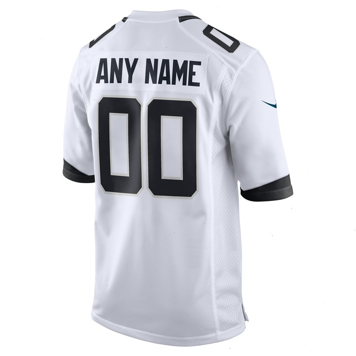 Jacksonville Jaguars Nike Custom Game Jersey - White