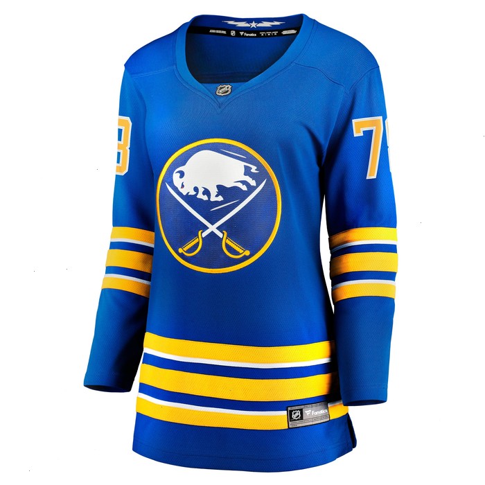 Jacob Bryson Buffalo Sabres Fanatics Branded Women's Home Breakaway Player Jersey - Royal