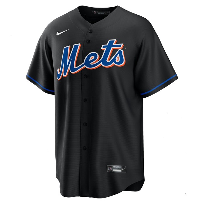 Jacob deGrom New York Mets Nike 2022 Alternate Replica Player Jersey - Black