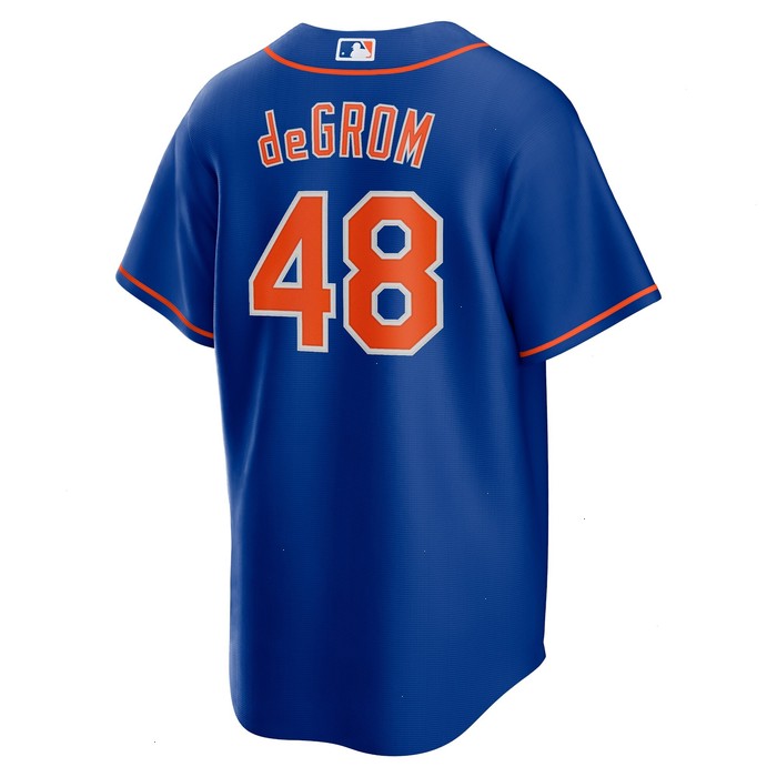 Jacob deGrom New York Mets Nike Alternate Replica Player Name Jersey - Royal