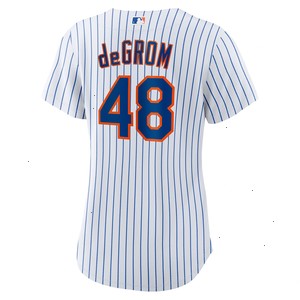 Jacob deGrom New York Mets Nike Women's Home Replica Player Jersey - White