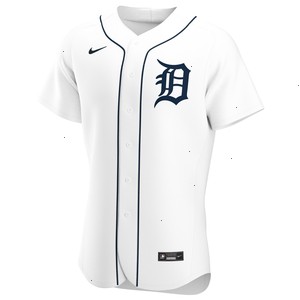 Jacoby Jones Detroit Tigers Nike Home Authentic Player Jersey - White