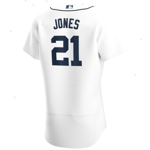 Jacoby Jones Detroit Tigers Nike Home Authentic Player Jersey - White