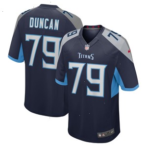 Jaelyn Duncan Tennessee Titans Nike Team Game Jersey - Navy