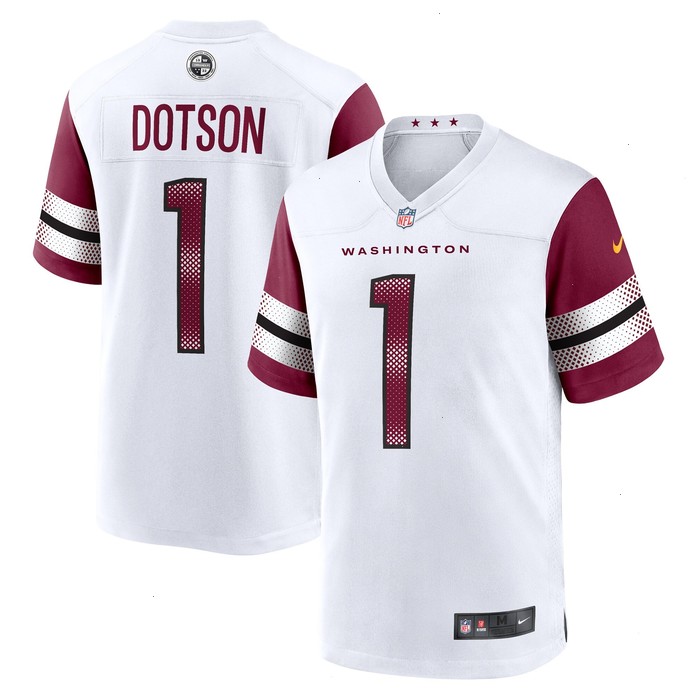 Jahan Dotson Washington Commanders Nike Game Player Jersey - White