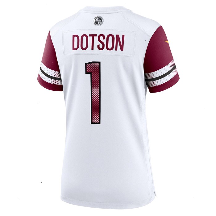 Jahan Dotson Washington Commanders Nike Women's Game Player Jersey - White