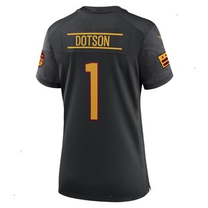 Jahan Dotson Washington Commanders Nike Women's Player Jersey - Black