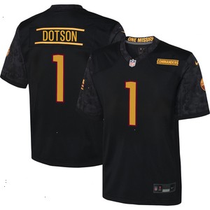 Jahan Dotson Washington Commanders Nike Youth Game Jersey - Black