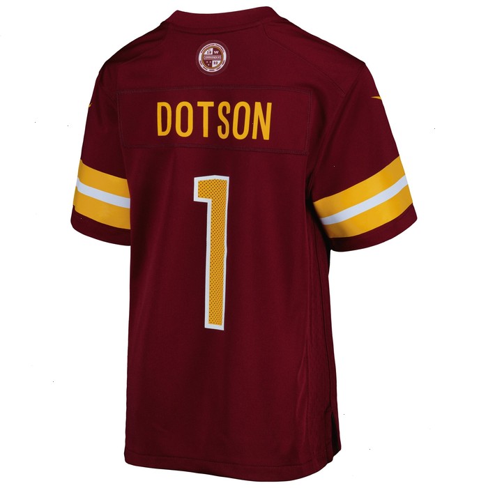 Jahan Dotson Washington Commanders Nike Youth Game Jersey - Burgundy