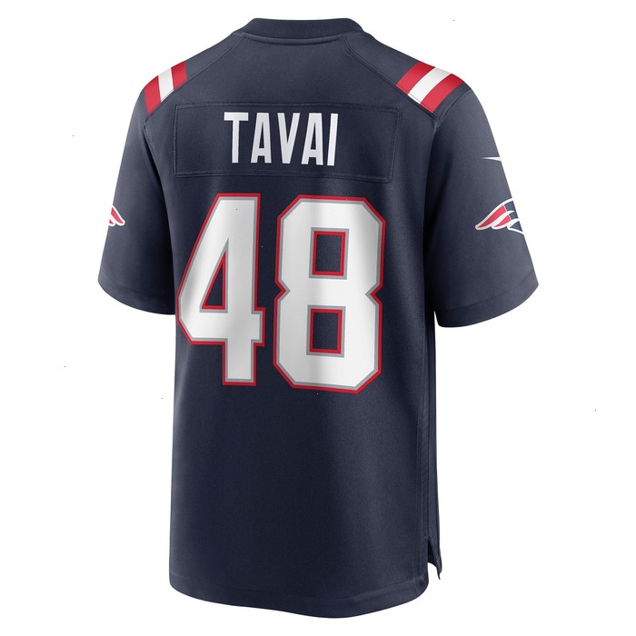 Jahlani Tavai New England Patriots Nike Game Player Jersey - Navy