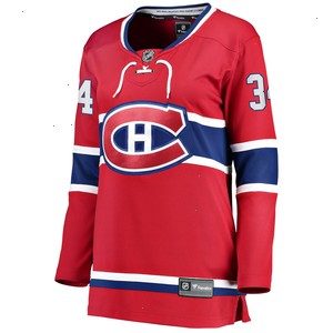 Jake Allen Montreal Canadiens Fanatics Branded Women's Breakaway Player Jersey - Red