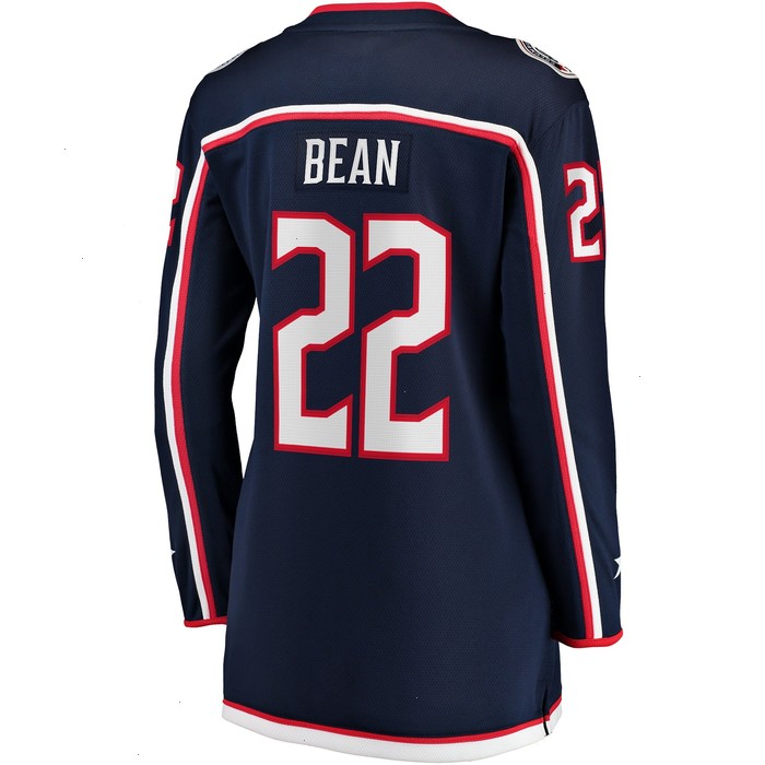 Jake Bean Columbus Blue Jackets Fanatics Branded Women's Home Breakaway Player Jersey - Navy