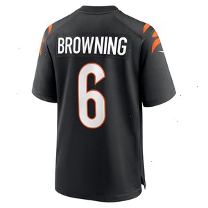 Jake Browning Cincinnati Bengals Nike Game Jersey - Black