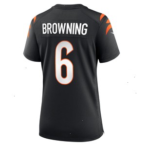 Jake Browning Cincinnati Bengals Nike Women's Game Jersey - Black