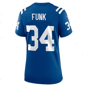 Jake Funk Indianapolis Colts Nike Women's Team Game Jersey - Royal