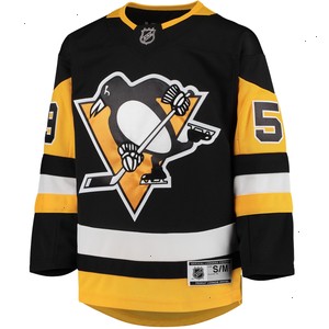 Jake Guentzel Pittsburgh Penguins Youth Home Premier Player Jersey - Black