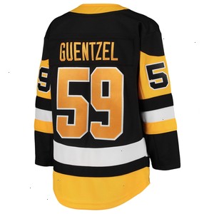 Jake Guentzel Pittsburgh Penguins Youth Home Premier Player Jersey - Black