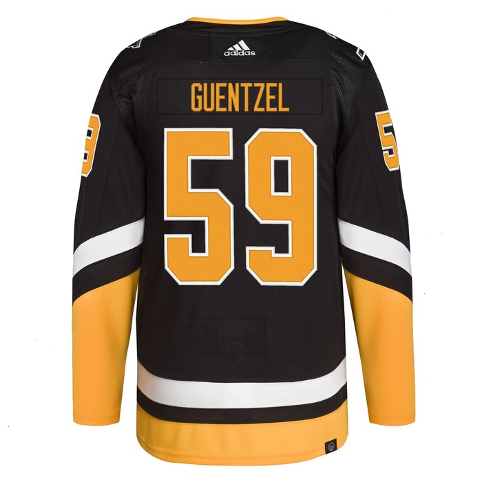 Jake Guentzel Pittsburgh Penguins adidas Alternate Primegreen Authentic Pro Player Jersey - Black